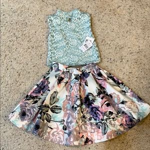 Two piece girl outfit